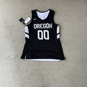 Nike NEW Reversible OREGON DUCKS Team Rare Womens M Basketball Game Jersey #00